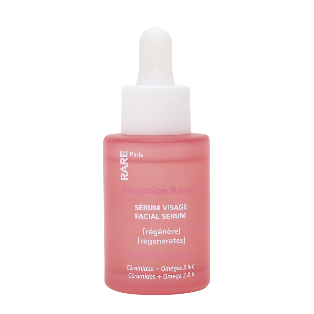 RARE PARIS Exception Rosee Regenerating Face Serum 30ml - Відновлювальна сироватка з церамідами, Омега-3 та -6 RARE PARIS Exception Rosee Regenerating Face Serum 30ml - Відновлювальна сироватка з церамідами, Омега-3 та -6